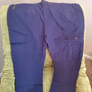 Unisex Blue Tactical Pants - Size Medium